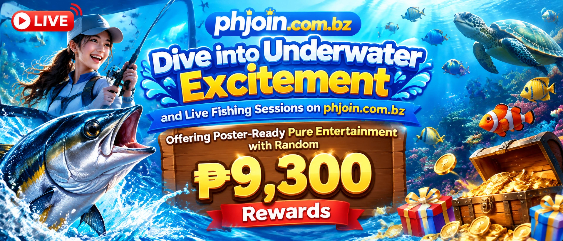 Fishing bonus and multiplayer room highlight
