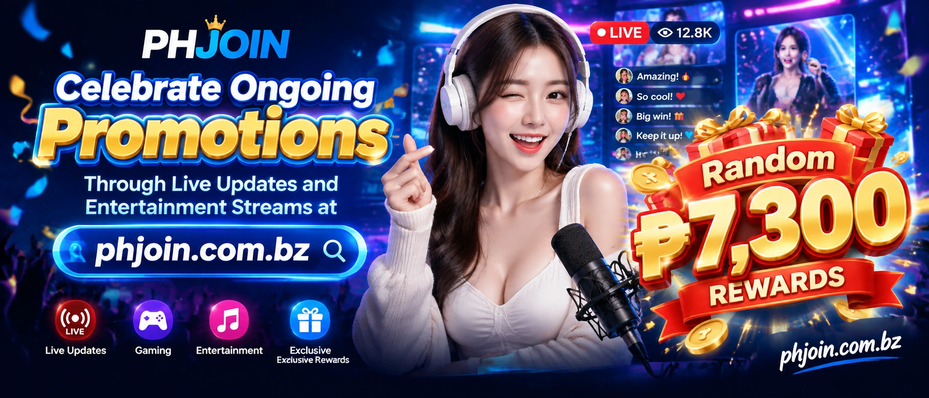 phjoin promotion festive banner